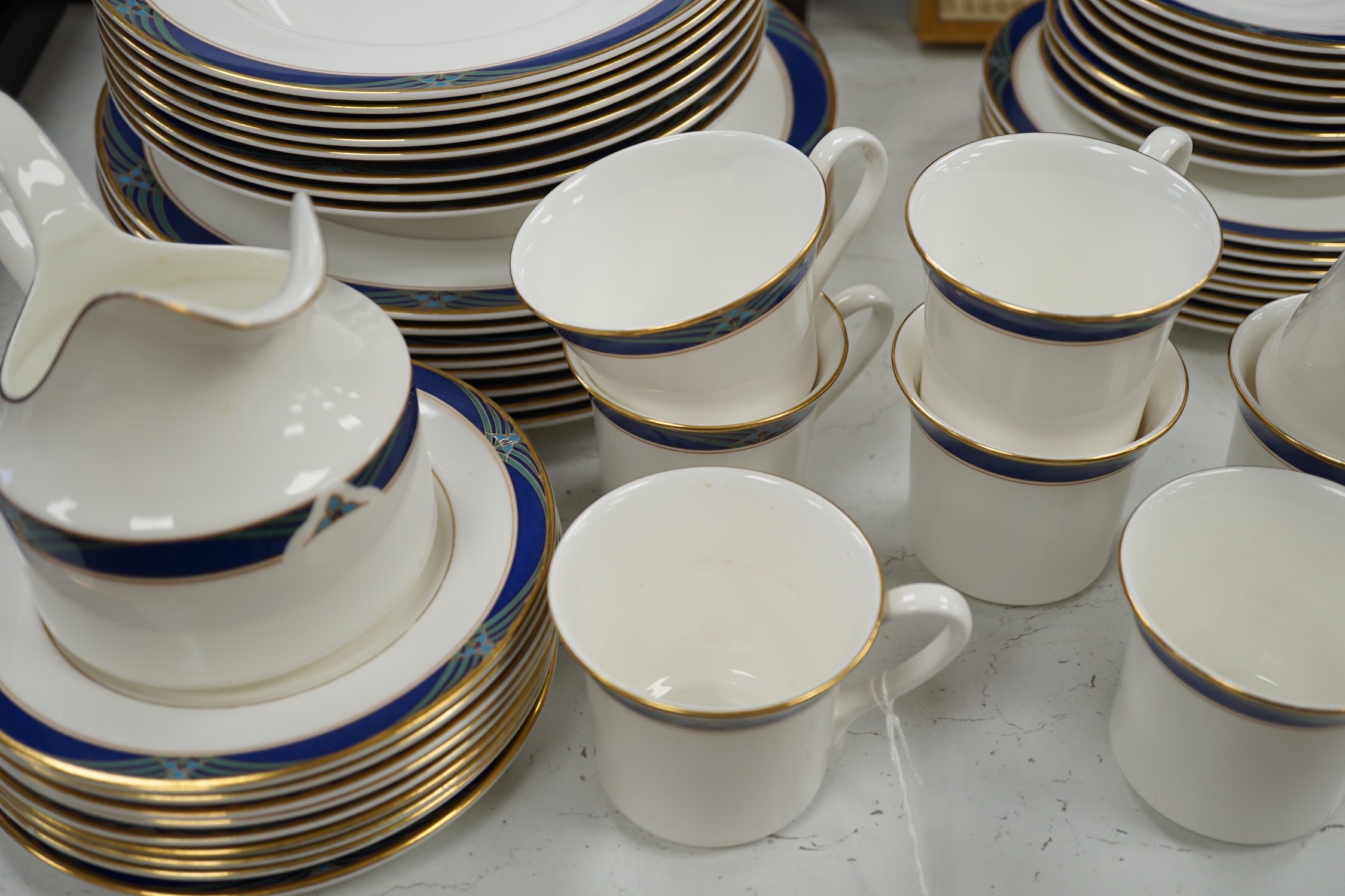 A Doulton Regalia pattern dinner service